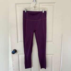 Lululemon leggings purple size 8 full length